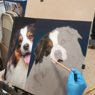 Realistic Dog Portraits in Soft Pastel, Two Day Workshop