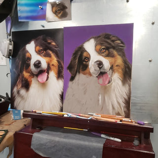 Realistic Dog Portraits in Soft Pastel, Two Day Workshop