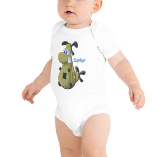 3 - 24 Month Zephyr Baby Short Sleeve One Piece